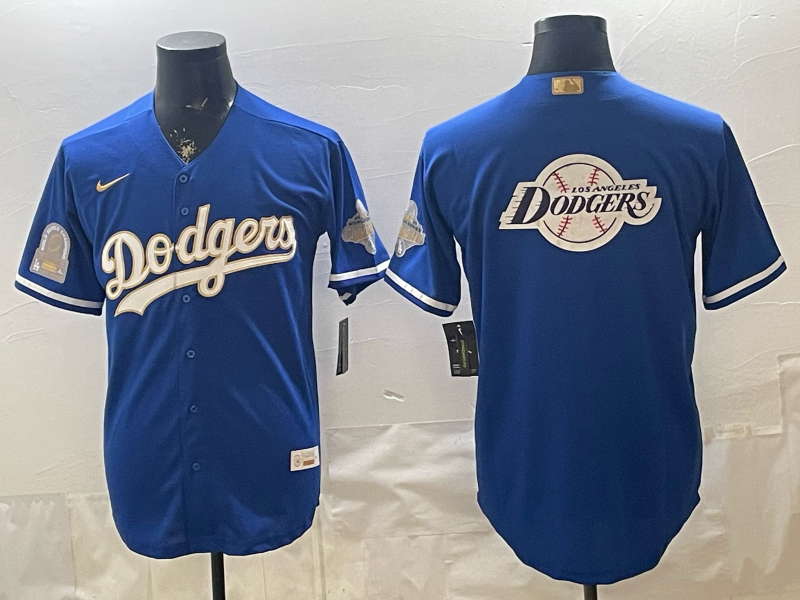 Men Los Angeles Dodgers blank blue Game 2026 Nike MLB Jersey 04080010